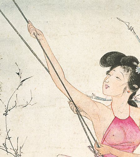 平顺-胡也佛的仕女画和最知名的金瓶梅秘戏图